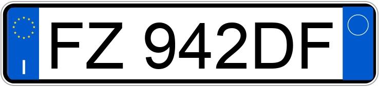 Numer rejestracyjny FZ942DF posiada JEEP Compass 2a serie Numer rejestracyjny FZ942DF posiada JEEP Compass 2a serie