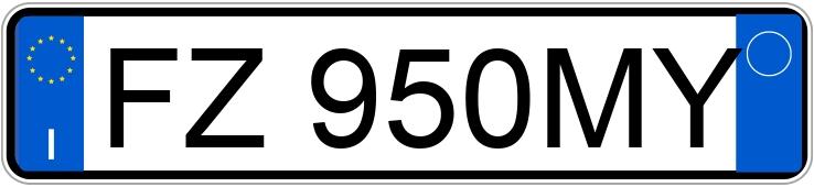 Numer rejestracyjny FZ950MY posiada AUDI Q3 2a serie Numer rejestracyjny FZ950MY posiada AUDI Q3 2a serie