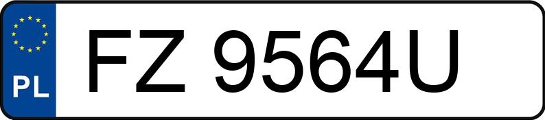 Numer rejestracyjny FZ 9564U posiada CUPRA Ateca 1.5 TSI MR`21 E6 DSG - FZ9564U