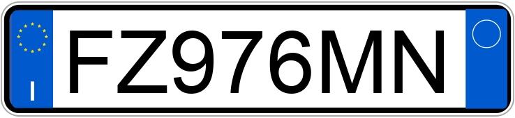 Numer rejestracyjny FZ976MN posiada RENAULT Talisman