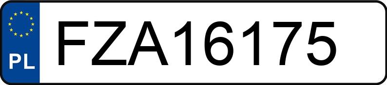 Numer rejestracyjny FZA 16175 posiada MAN TGS 26.320 6X2/4 BL - FZA16175