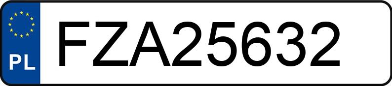 Numer rejestracyjny FZA 25632 posiada OPEL ASTRA - FZA25632 Numer rejestracyjny FZA 25632 posiada OPEL ASTRA - FZA25632