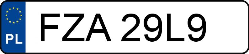 Numer rejestracyjny FZA 29L9 posiada AUDI A1 - FZA29L9 Numer rejestracyjny FZA 29L9 posiada AUDI A1 - FZA29L9