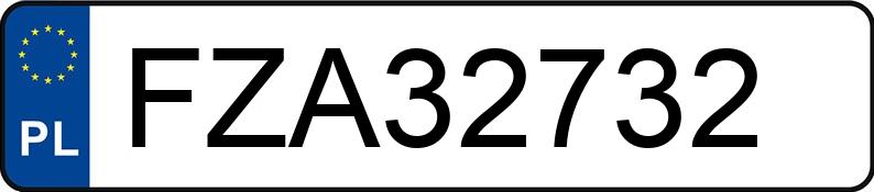 Numer rejestracyjny FZA 32732 posiada AUDI A4 - FZA32732 Numer rejestracyjny FZA 32732 posiada AUDI A4 - FZA32732