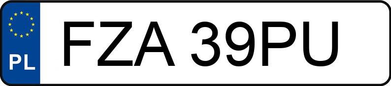 Numer rejestracyjny FZA 39PU posiada VOLKSWAGEN Golf III 1.9 TD Kat. MR`91 GL - FZA39PU Numer rejestracyjny FZA 39PU posiada VOLKSWAGEN Golf III 1.9 TD Kat. MR`91 GL - FZA39PU