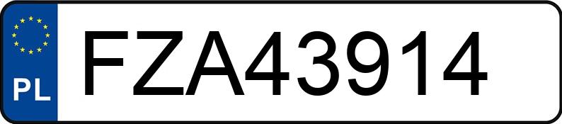 Numer rejestracyjny FZA 43914 posiada RENAULT Laguna II 1.8 MR`01 E3 Galileo - FZA43914