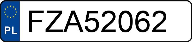 Numer rejestracyjny FZA 52062 posiada AUDI A3 2.0 TDi DPF MR`06 E4 8P Ambition - FZA52062 Numer rejestracyjny FZA 52062 posiada AUDI A3 2.0 TDi DPF MR`06 E4 8P Ambition - FZA52062