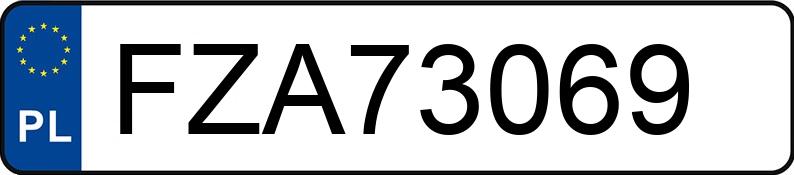 Numer rejestracyjny FZA 73069 posiada NISSAN Pulsar MR`14 E6 Visia - FZA73069