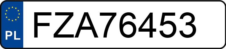 Numer rejestracyjny FZA 76453 posiada SEAT LEON - FZA76453