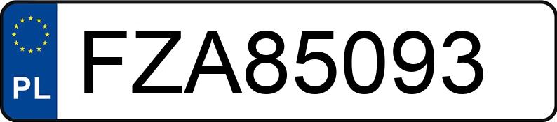 Numer rejestracyjny FZA 85093 posiada BMW 320I - FZA85093 Numer rejestracyjny FZA 85093 posiada BMW 320I - FZA85093