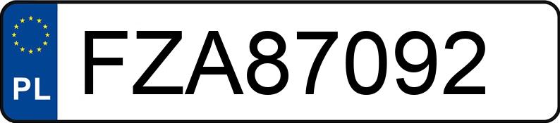 Numer rejestracyjny FZA 87092 posiada VOLVO XC 40 2.0 D3 MR`18 E6 XC 40 2.0 D3 MR`18 E6 - FZA87092