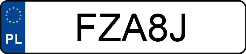 Numer rejestracyjny FZA 8J posiada MERCURY MONTCLAIR - FZA8J