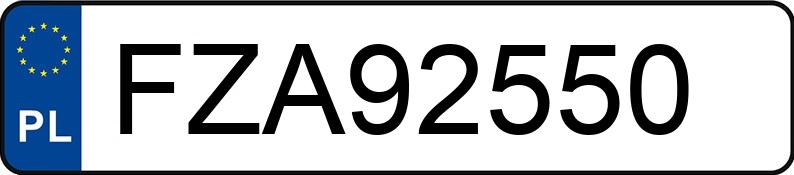 Numer rejestracyjny FZA 92550 posiada PORSCHE CARRERA - FZA92550 Numer rejestracyjny FZA 92550 posiada PORSCHE CARRERA - FZA92550
