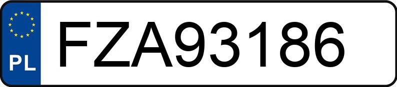 Numer rejestracyjny FZA 93186 posiada VOLKSWAGEN FOX - FZA93186 Numer rejestracyjny FZA 93186 posiada VOLKSWAGEN FOX - FZA93186
