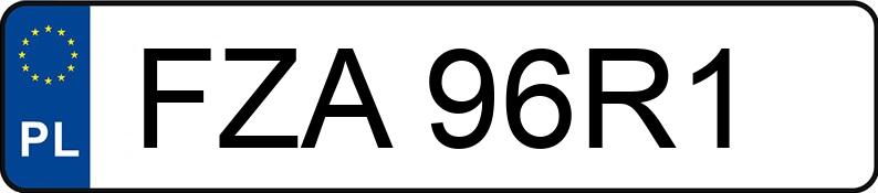 Numer rejestracyjny FZA 96R1 posiada NISSAN ALMERA - FZA96R1 Numer rejestracyjny FZA 96R1 posiada NISSAN ALMERA - FZA96R1