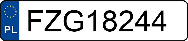 Numer rejestracyjny FZG 18244 posiada VOLKSWAGEN SHARAN 2,0 KAT - FZG18244 Numer rejestracyjny FZG 18244 posiada VOLKSWAGEN SHARAN 2,0 KAT - FZG18244