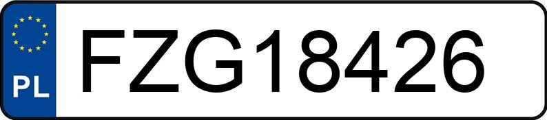 Numer rejestracyjny FZG 18426 posiada OPEL Omega B 3.0 MR`00 Executive - FZG18426