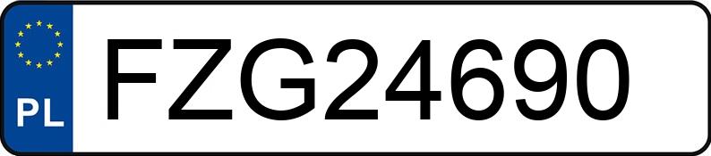 Numer rejestracyjny FZG 24690 posiada VOLKSWAGEN T4 - FZG24690