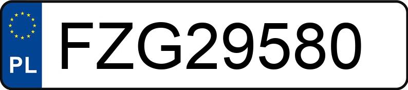 Numer rejestracyjny FZG 29580 posiada OPEL TIGRA - FZG29580 Numer rejestracyjny FZG 29580 posiada OPEL TIGRA - FZG29580