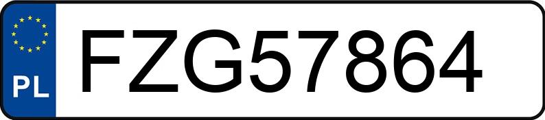 Numer rejestracyjny FZG 57864 posiada KIA SPORTAGE - FZG57864 Numer rejestracyjny FZG 57864 posiada KIA SPORTAGE - FZG57864