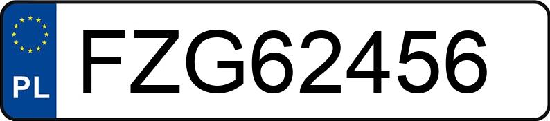 Numer rejestracyjny FZG 62456 posiada FIAT PUNTO - FZG62456 Numer rejestracyjny FZG 62456 posiada FIAT PUNTO - FZG62456
