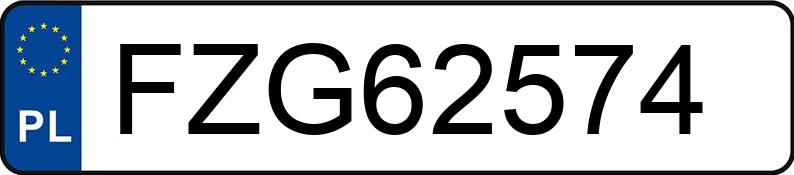 Numer rejestracyjny FZG 62574 posiada OPEL VECTRA - FZG62574 Numer rejestracyjny FZG 62574 posiada OPEL VECTRA - FZG62574