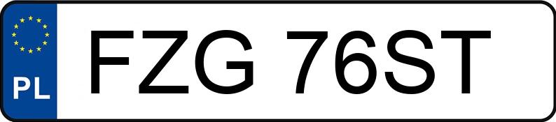 Numer rejestracyjny FZG 76ST posiada BMW 318i Kat. E30 318i Kat. E30 - FZG76ST