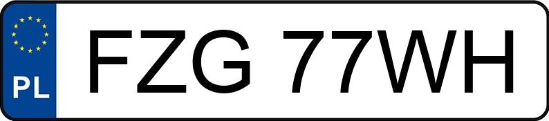 Numer rejestracyjny FZG 77WH posiada VOLKSWAGEN Golf IV 1.9 TDI MR`97 GTI - FZG77WH