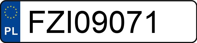 Numer rejestracyjny FZI 09071 posiada MERCEDES-BENZ C 220 - FZI09071