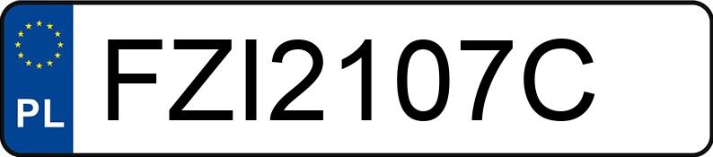 Numer rejestracyjny FZI 2107C posiada TOYOTA YARIS - FZI2107C