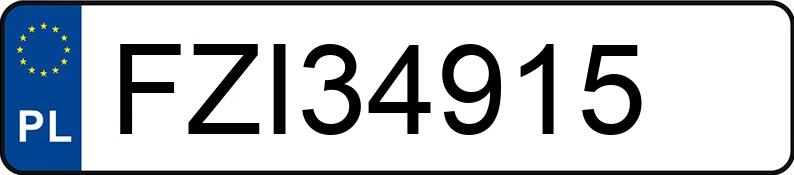 Numer rejestracyjny FZI 34915 posiada CITROEN XSARA - FZI34915 Numer rejestracyjny FZI 34915 posiada CITROEN XSARA - FZI34915