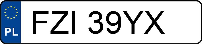 Numer rejestracyjny FZI 39YX posiada NISSAN Patrol GR 3.0 TDi MR`00 E3 Elegance Aut. - FZI39YX