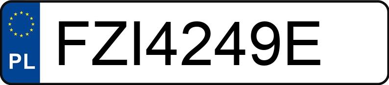 Numer rejestracyjny FZI 4249E posiada BMW 316 I - FZI4249E Numer rejestracyjny FZI 4249E posiada BMW 316 I - FZI4249E