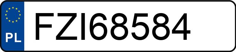 Numer rejestracyjny FZI 68584 posiada FIAT TIPO - FZI68584
