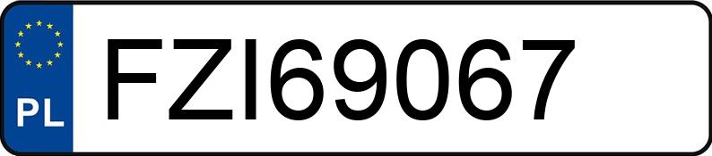 Numer rejestracyjny FZI 69067 posiada RENAULT TWINGO - FZI69067