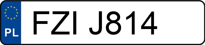 Numer rejestracyjny FZI J814 posiada OPEL VECTRA 1.8 KAT - FZIJ814 Numer rejestracyjny FZI J814 posiada OPEL VECTRA 1.8 KAT - FZIJ814