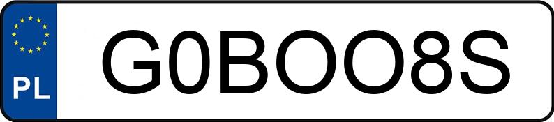 Numer rejestracyjny G0BOO8S posiada LEXUS RX 350 3.5 MR`06 E4 Prestige