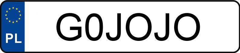 Numer rejestracyjny G0JOJO posiada HUMMER H2 MR`02 E4 Luxury