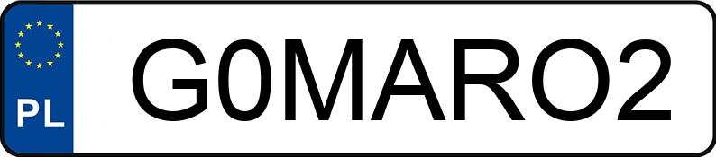 Numer rejestracyjny G0MARO2 posiada AUDI A8 L