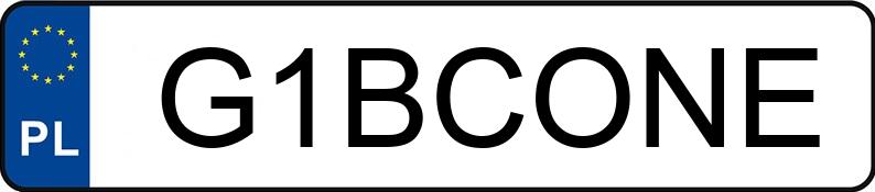 Numer rejestracyjny G1BCONE posiada ROLLS-ROYCE CULLINAN