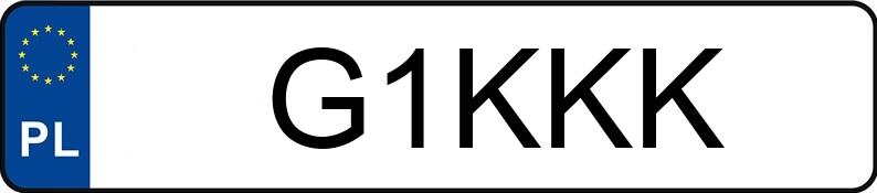 Numer rejestracyjny G1KKK posiada AUDI S3 QUATTRO