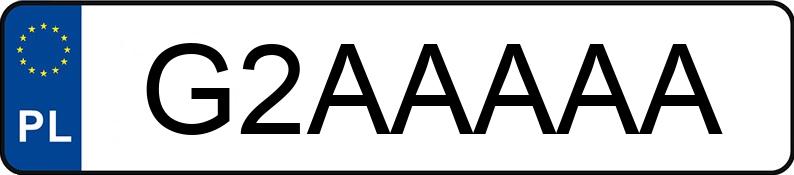 Numer rejestracyjny G2AAAAA posiada BMW 520D XDRIVE Numer rejestracyjny G2AAAAA posiada BMW 520D XDRIVE