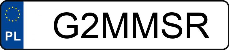 Le numéro d’enregistrement G2MMSR a MAN 26.480 TGA E4 26.0t BL(LX)