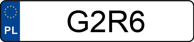 Registreringsnumret G2R6 har CHEVROLET (USA) Equinox MR`10 E5 LTZ 4WD