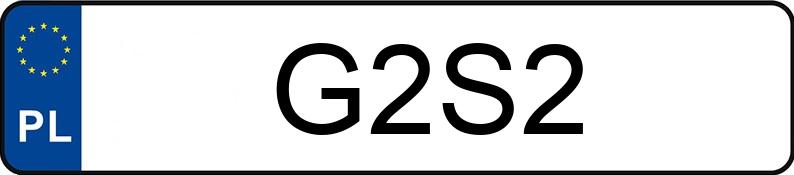 Numer rejestracyjny G2S2 posiada MERCEDES-BENZ C 320 Kat. MR`00 E3 203 Classic