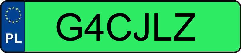 Numer rejestracyjny G4CJLZ posiada TESLA Model 3 MR`19 Long Range 75kWh CVT