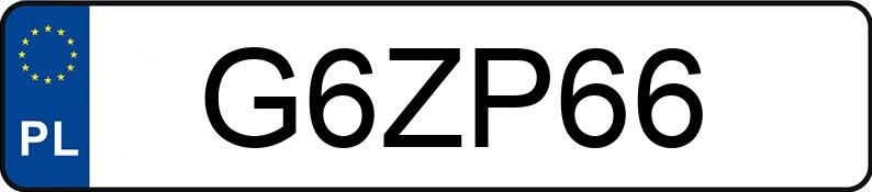 Numer rejestracyjny G6ZP66 posiada AUDI A6 2.0 TDi MR`15 E6 4G ultra S tronic