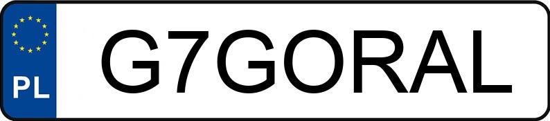 Numer rejestracyjny G7GORAL posiada PORSCHE PANAMERA 4S DIESEL Numer rejestracyjny G7GORAL posiada PORSCHE PANAMERA 4S DIESEL