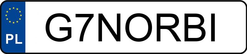 Numer rejestracyjny G7NORBI posiada AUDI A3 Numer rejestracyjny G7NORBI posiada AUDI A3