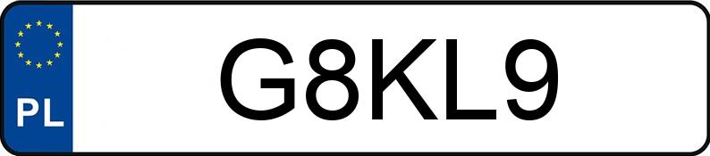 Numer rejestracyjny G8KL9 posiada BMW 520D XDRIVE